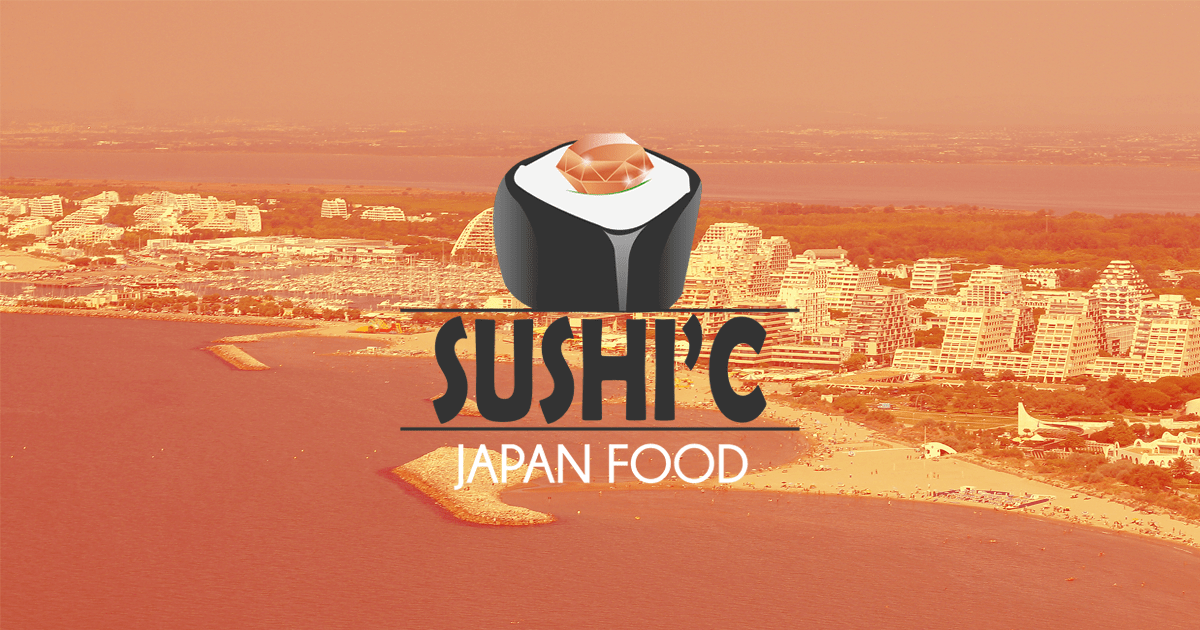 La ville de LA Grande Motte, le restaurant japonais Sushi'c vous livre à domicile